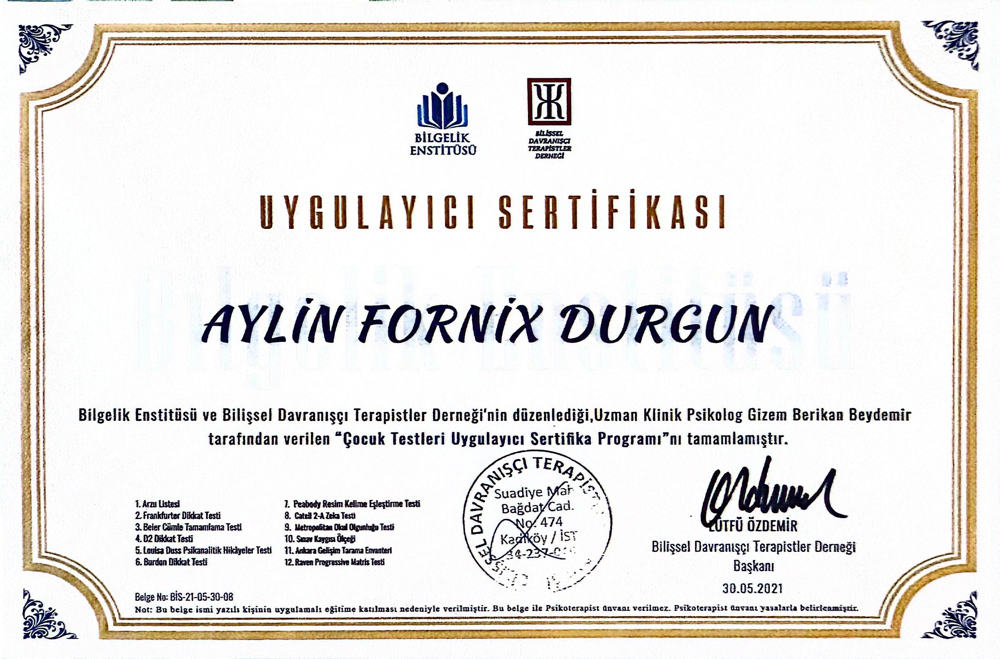 Sertifika 25